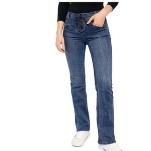 Free People Jeans Tie String Front sz28 Waist